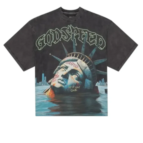 Godspeed OG Logo Sunken Liberty T-Shirt
