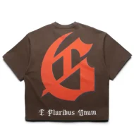 Godspeed OG Logo Sunset BLVD Tee Brown
