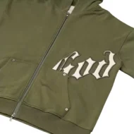 Godspeed OG Logo V2 SweatSuit Olive (1)