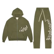 Godspeed OG Logo V2 SweatSuit Olive