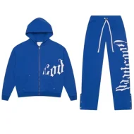 Godspeed OG Logo V2 Sweatsuit Cobalt