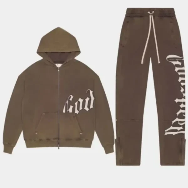 Godspeed OG Logo Vintage Grey Sweatsuit