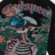 Godspeed OG Logo Vision Flowers Thermal SweatShirt