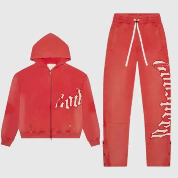 Godspeed OG Logon Sweatsuit Red