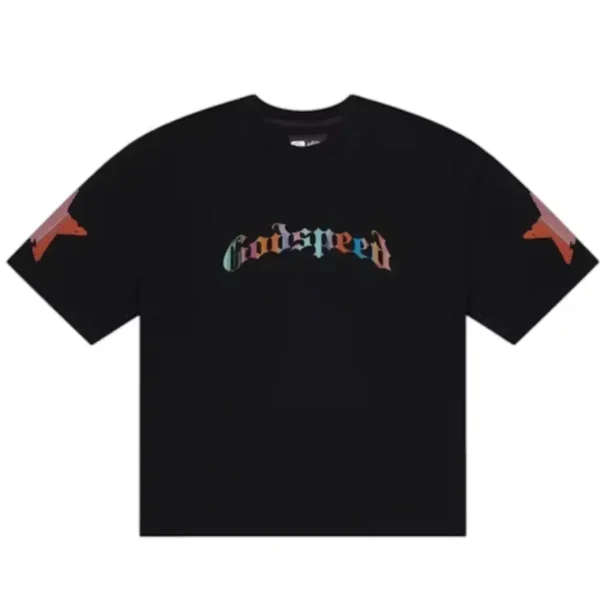 Godspeed Pastel Cowboy T-Shirt Black Wash