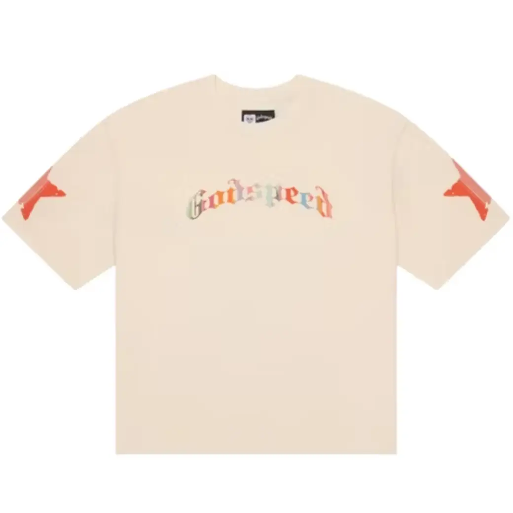 Godspeed Pastel Cowboy T-Shirt Bone Godspeed Pastel Cowboy T-Shirt Bone