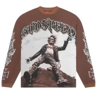 Godspeed Rocker L_S Tee Brown Wash