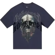 Godspeed Skyline T-Shirt Navy Wash