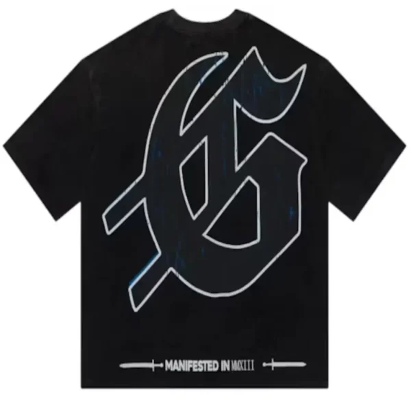 Godspeed Smell the Roses Tee Black Wash