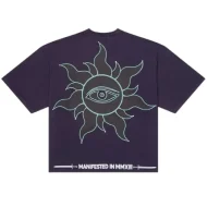 Godspeed Sunken Liberty Crew Neck T-Shirt Navy