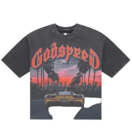 Godspeed Sunset BLVD T-Shirt Grey