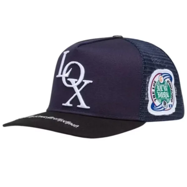 Godspeed x The Legacy Trucker Hat Black_Navy